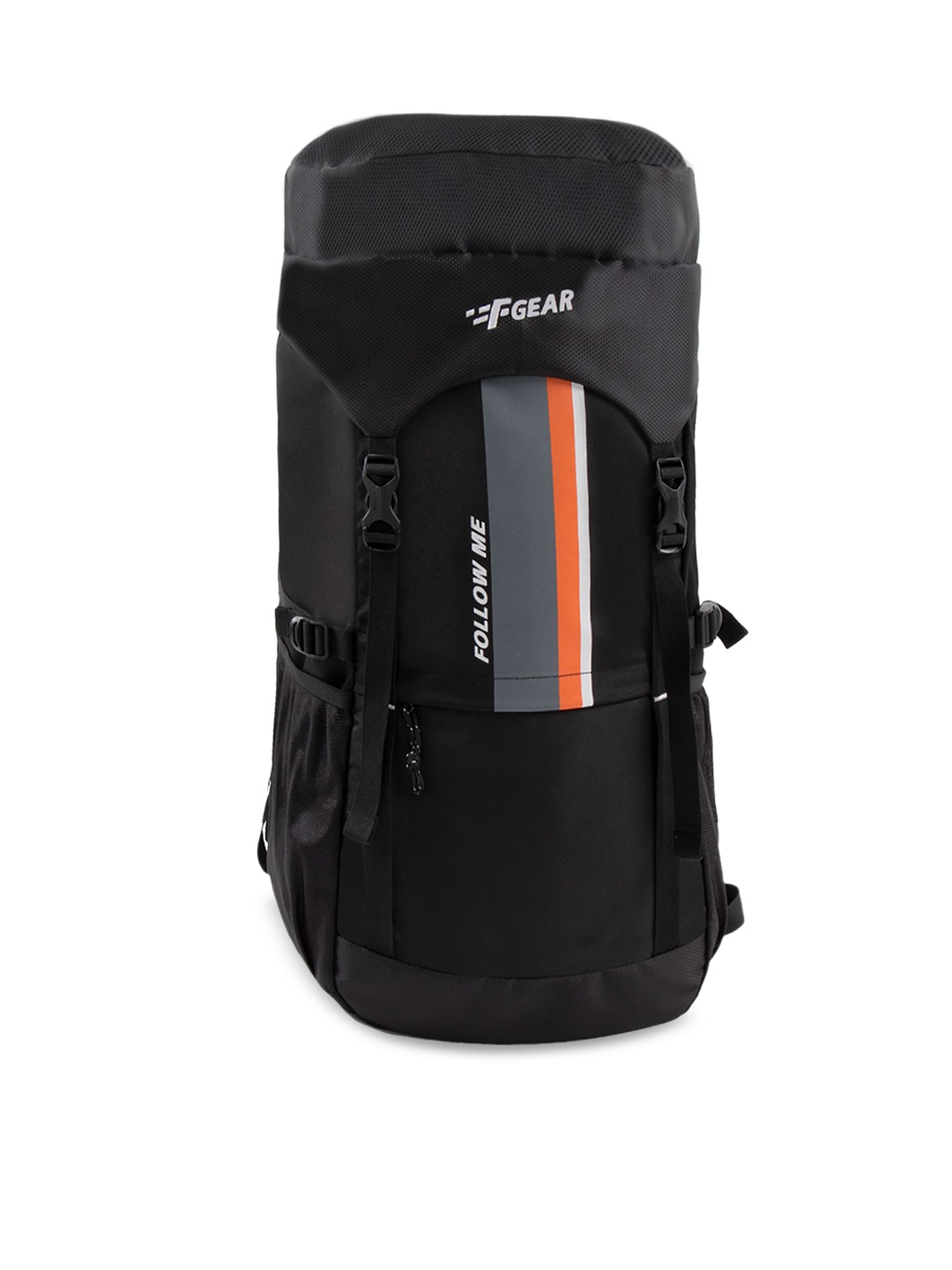 

F Gear Black Solid Drift 40 Rucksack