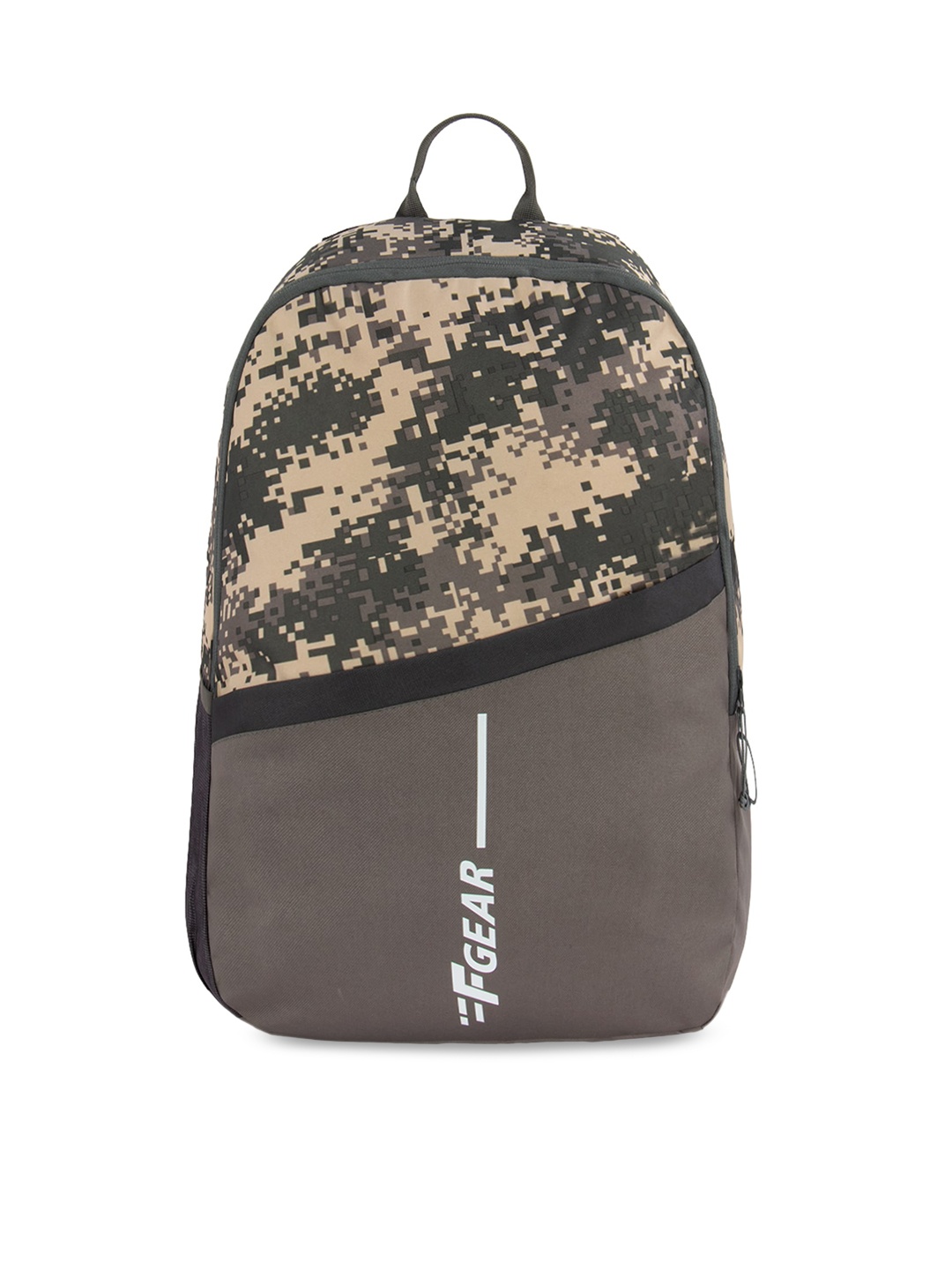 

F Gear Unisex Brown & Black Backpack