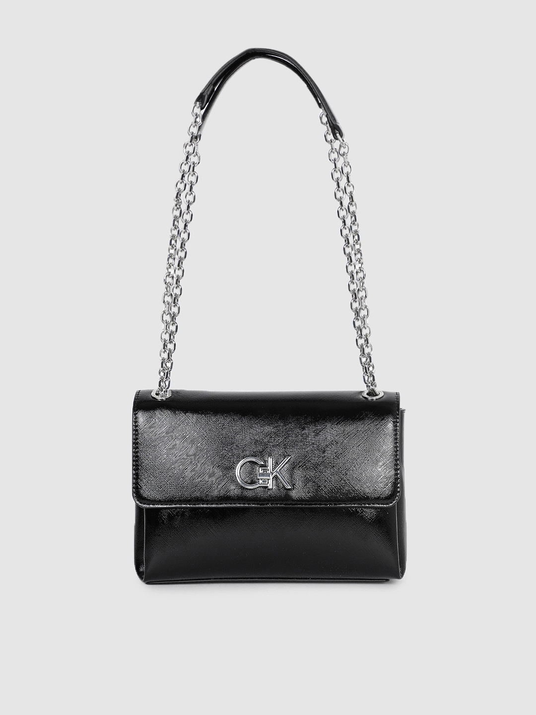 

Calvin Klein Jeans Women Black Structured Shoulder Bag