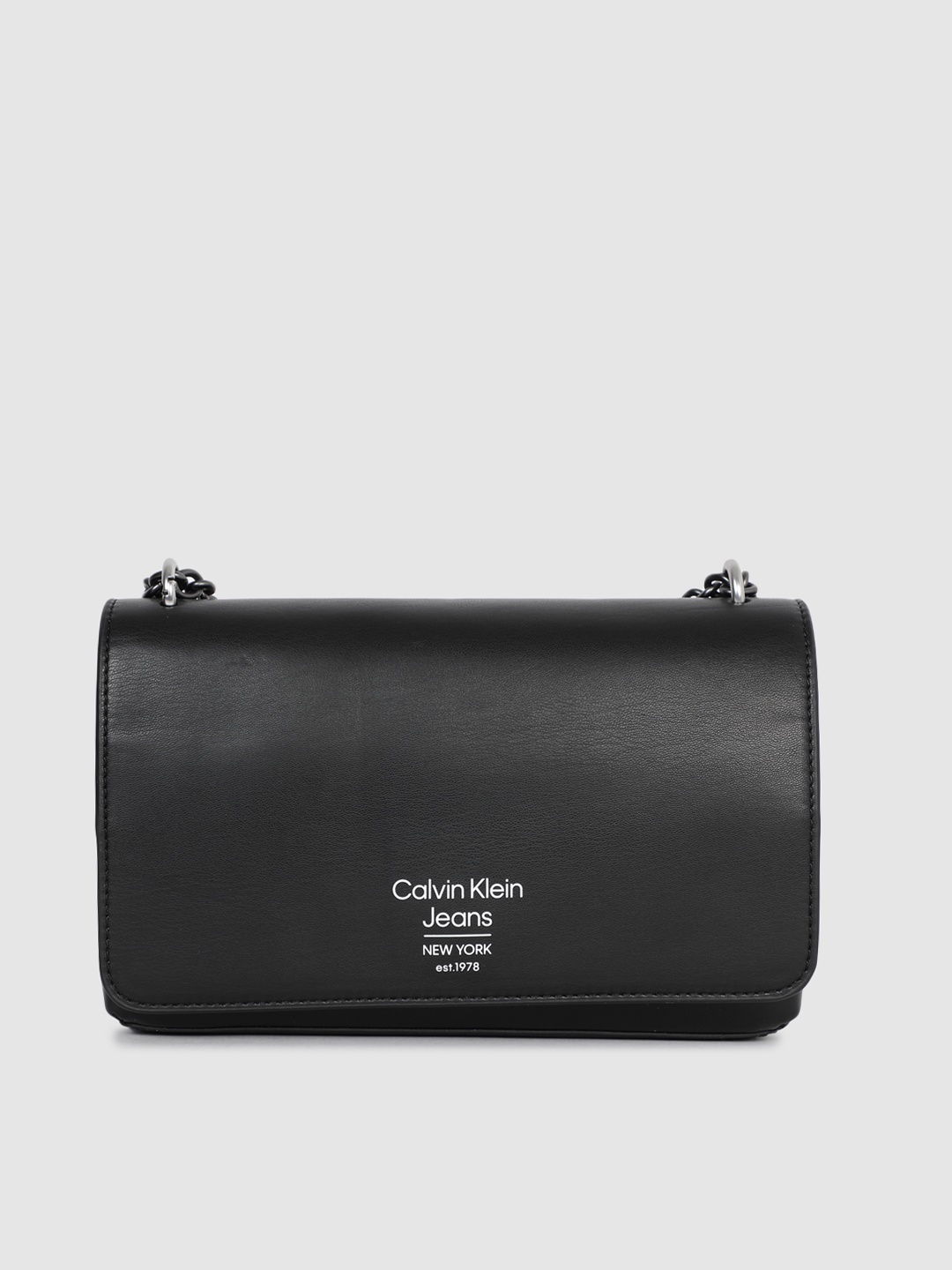 

Calvin Klein Jeans Women Black Structured Sling Bag