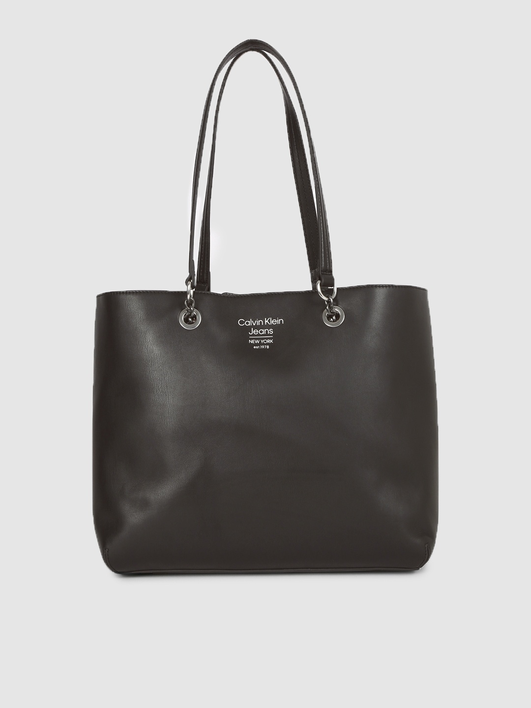 

Calvin Klein Jeans Women Black Oversized Shopper Shoulder Bag