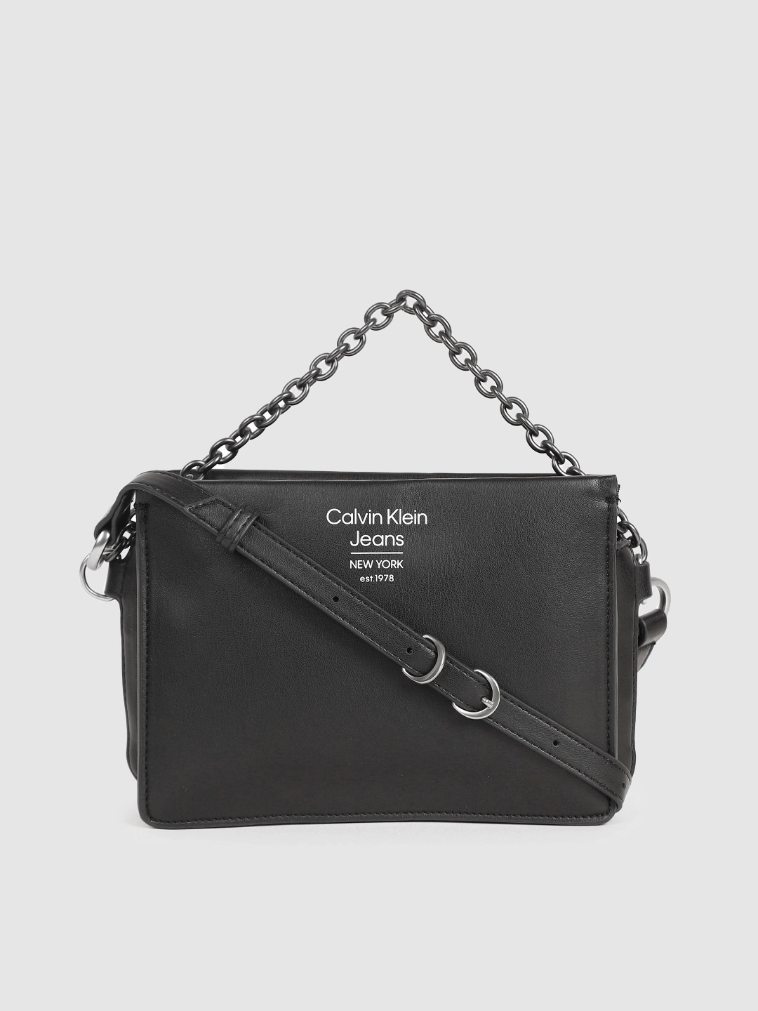 

Calvin Klein Jeans Black Solid Sling Bag