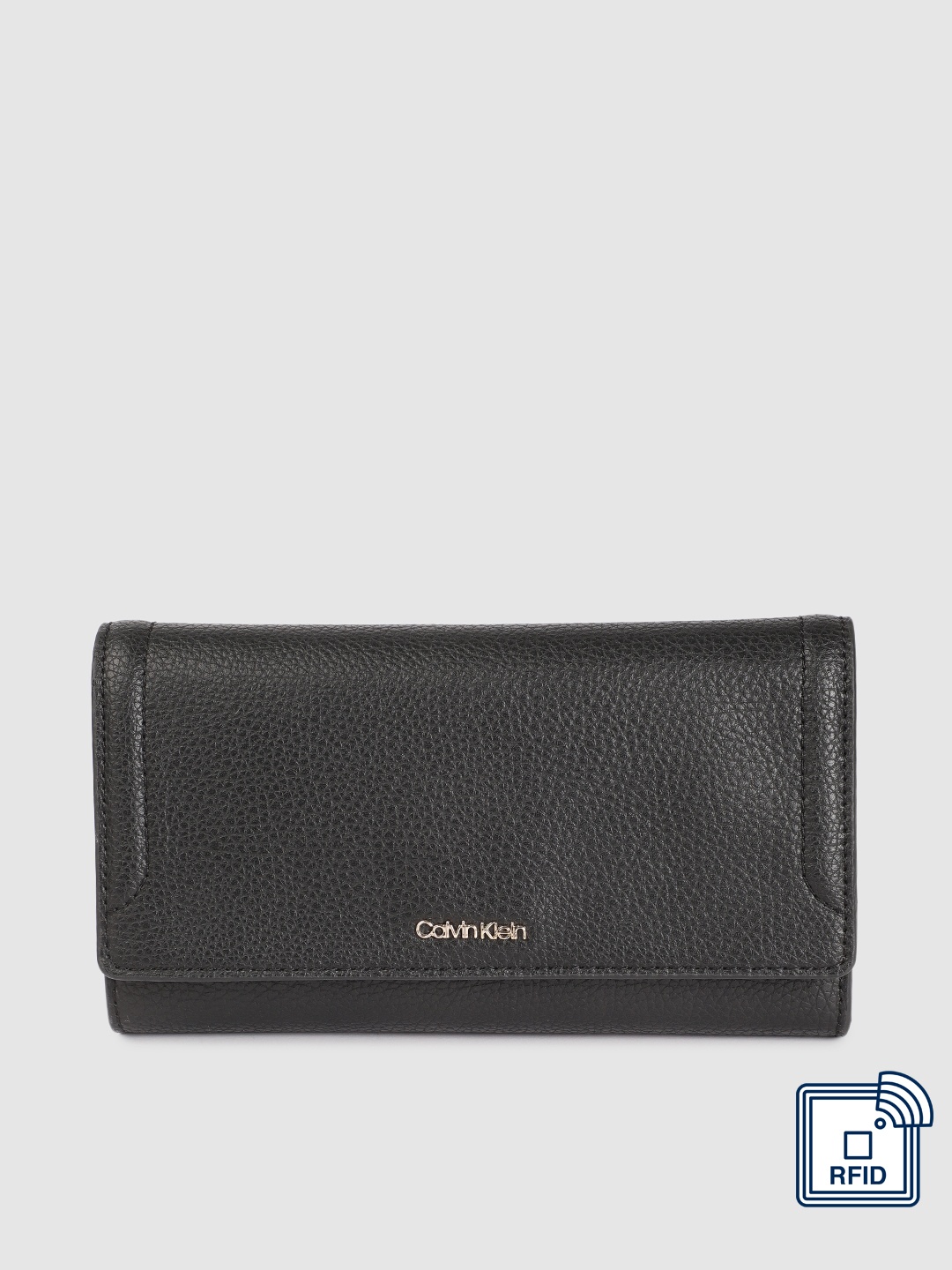 

Calvin Klein Jeans Women Black Three Fold Wallet