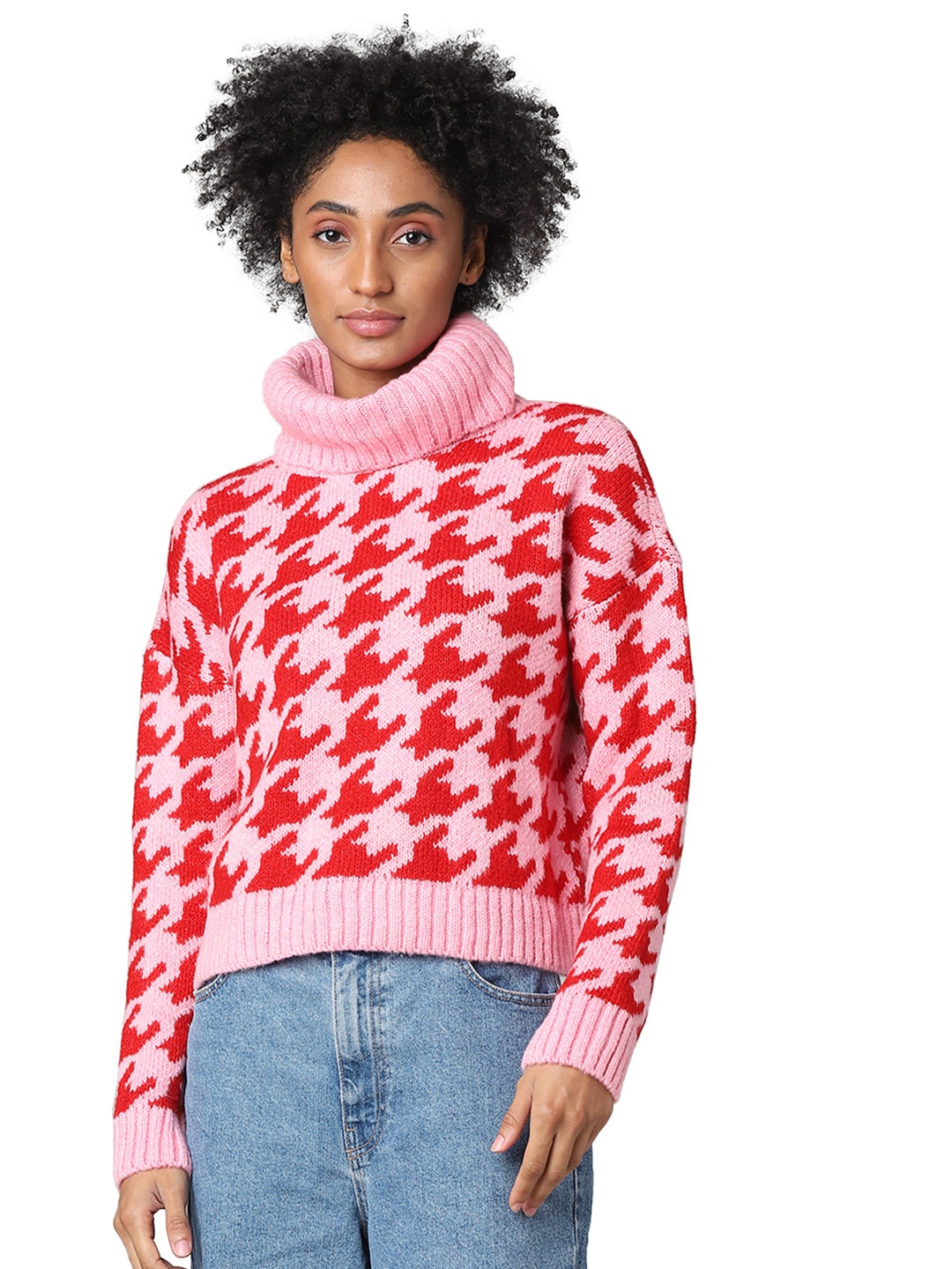 

ONLY Women Brown Pullover