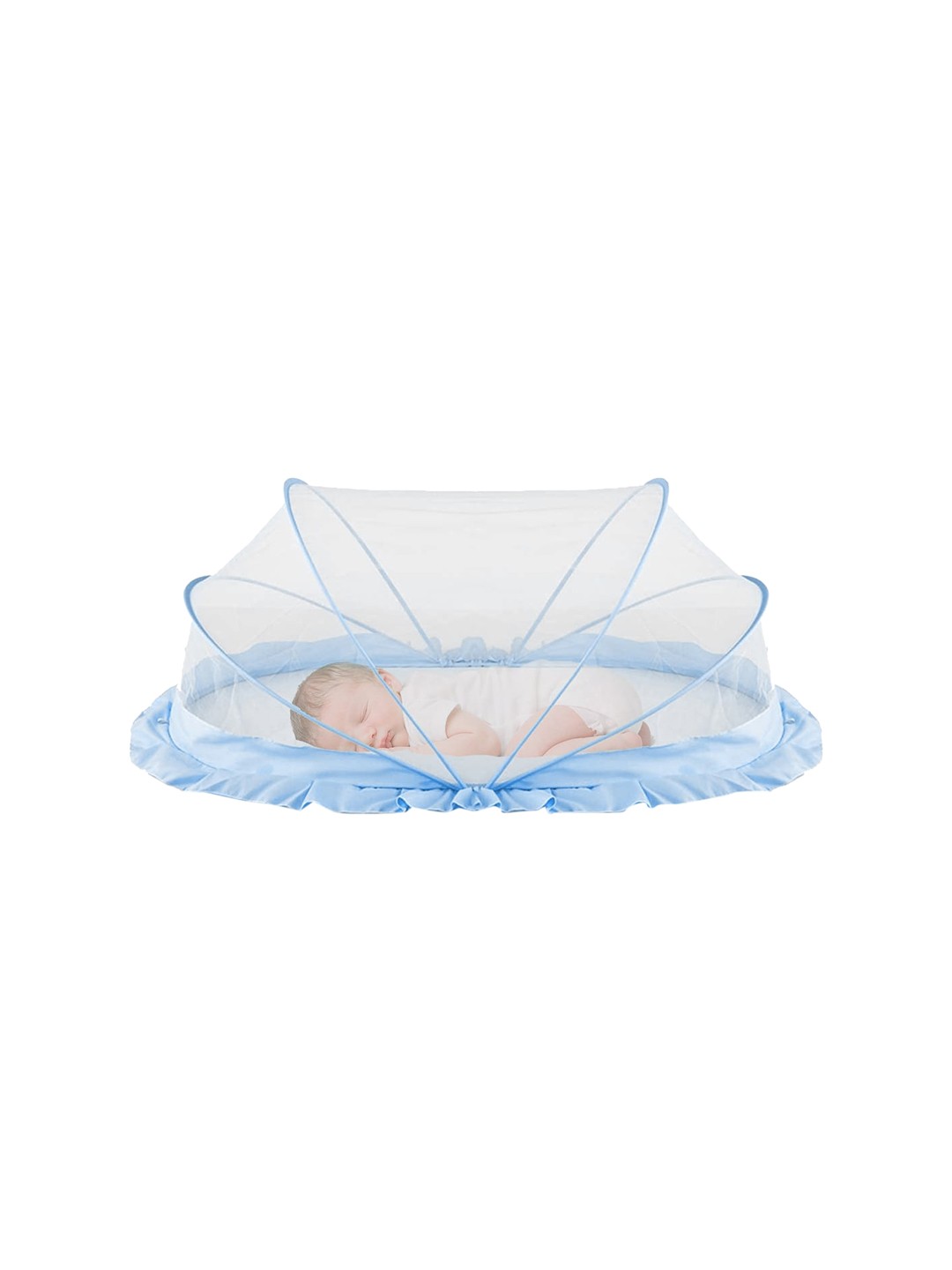 

LifeKrafts Infant Kids Blue Foldable Mosquito Net