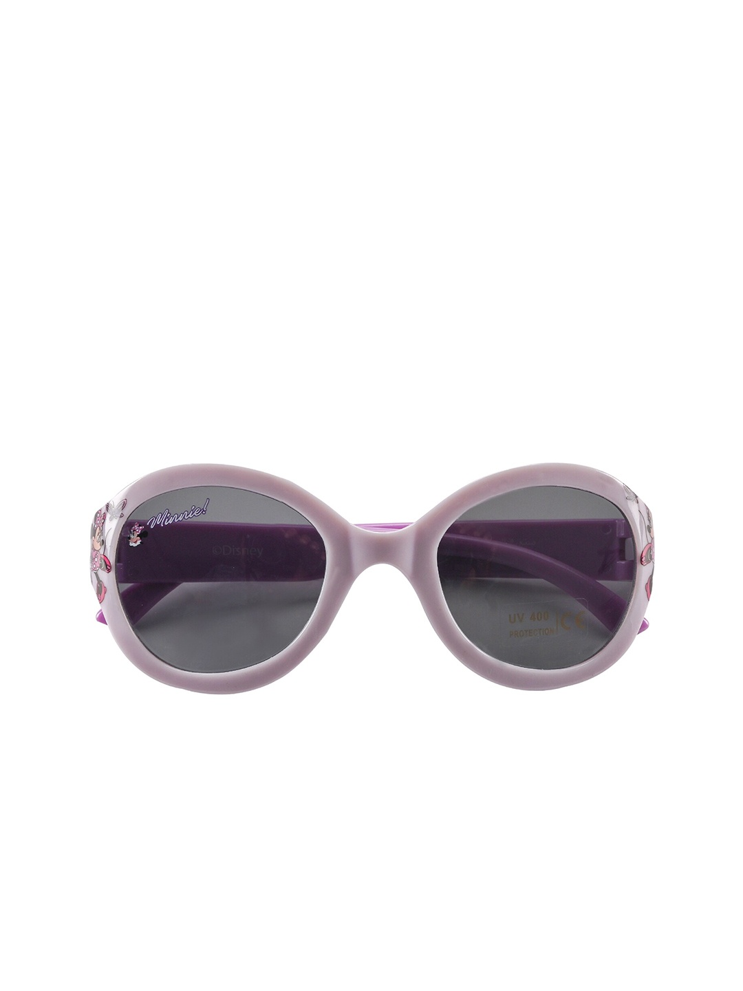 

Disney Girls Grey Lens & Silver-Toned Round Sunglasses with UV Protected Lens TRHA21253