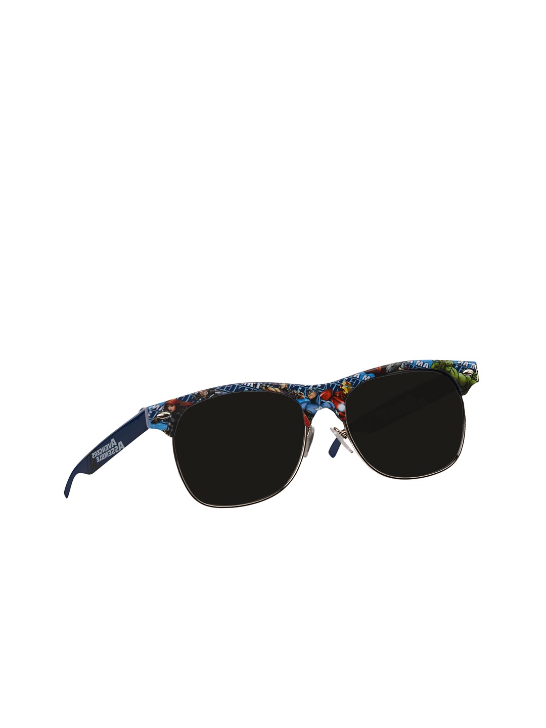 

Marvel Boys Grey Lens Rectangle Sunglasses with Polarised & UV Protected Lens TRHA21111, Blue