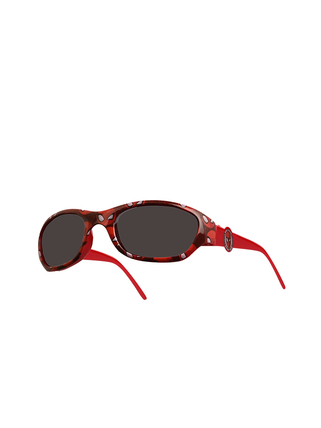 

Marvel Boys Grey Lens & Red Oval Sunglasses with Polarised and UV Protected Lens