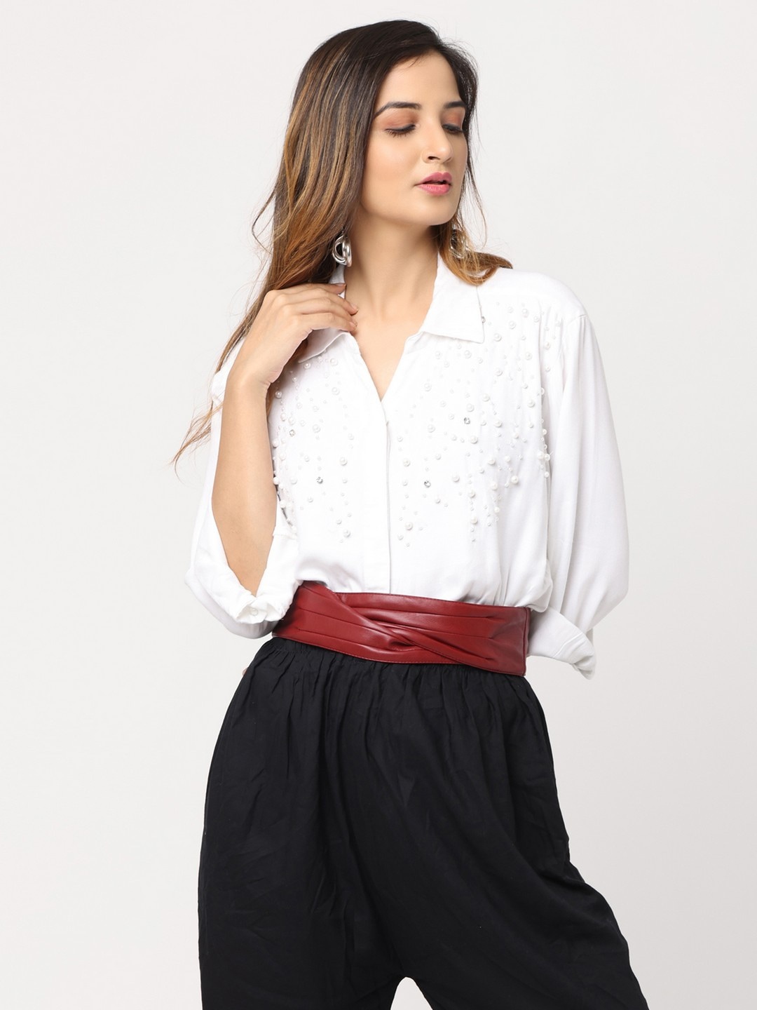 

BANGE Women Red Belts