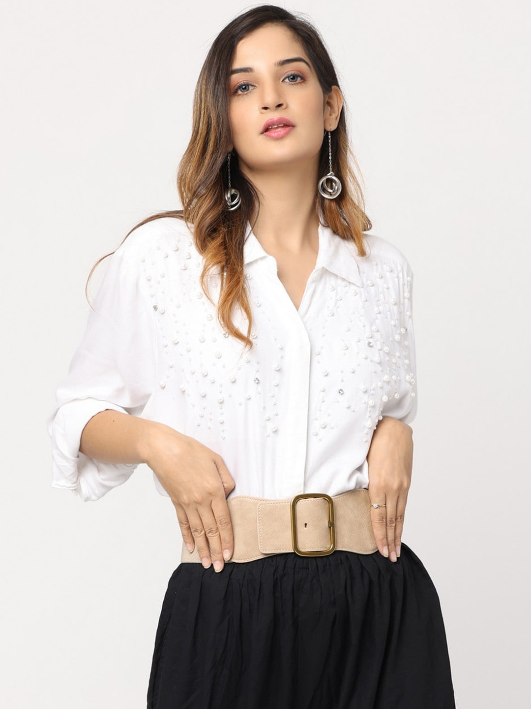 

BANGE Women Peach Belts