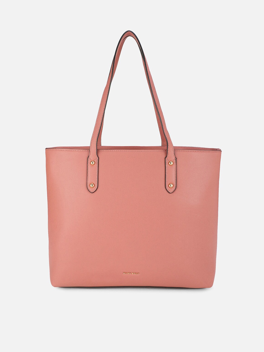 

Allen Solly Pink PU Oversized Structured Shoulder Bag