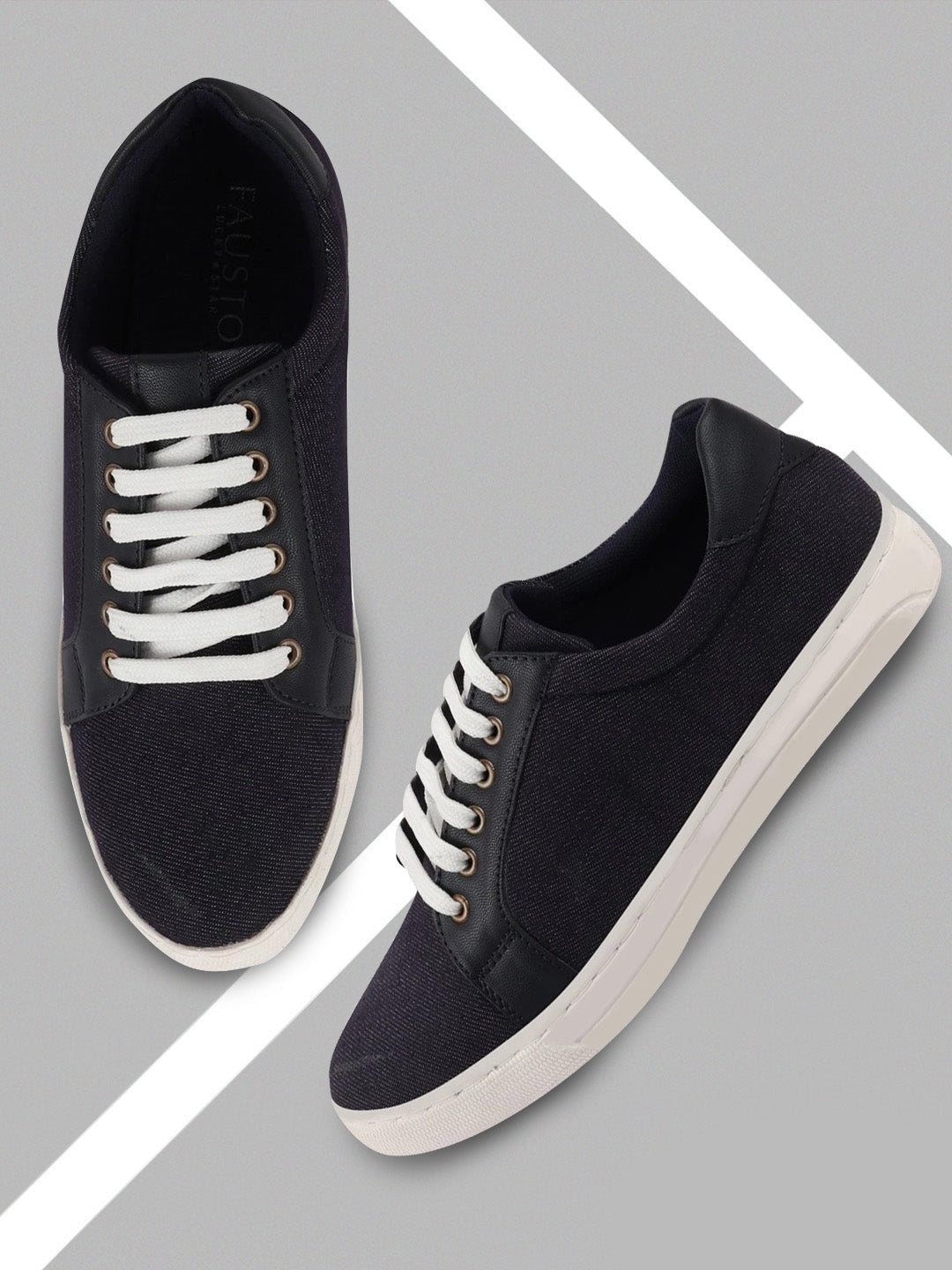 

FAUSTO Men Blue Lightweight Sneakers
