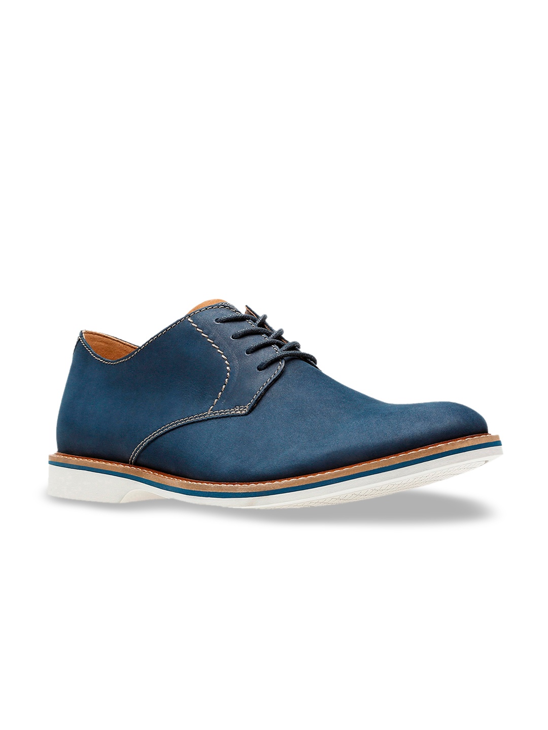 

Clarks Men Blue Formal Shoes