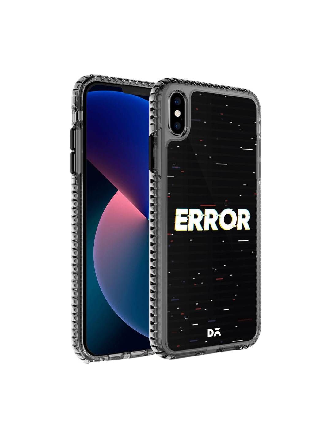 

DailyObjects Black & White System Error iPhone X Back Case