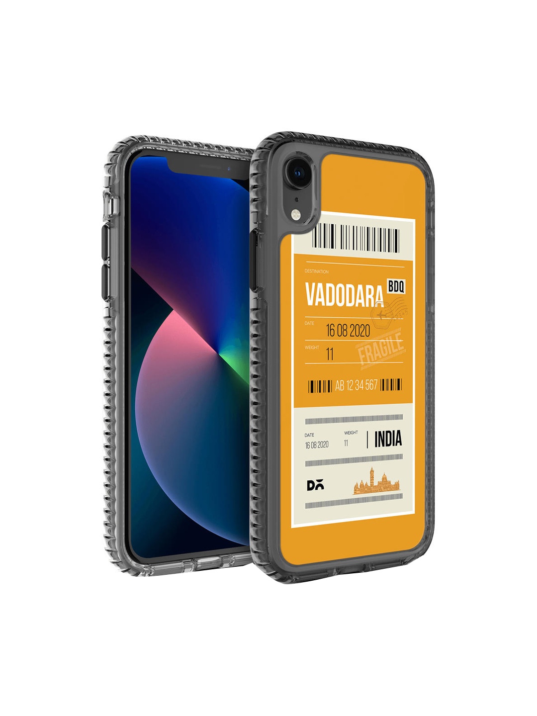

DailyObjects Yellow & White Printed Vadodara City iPhone XR Phone Case
