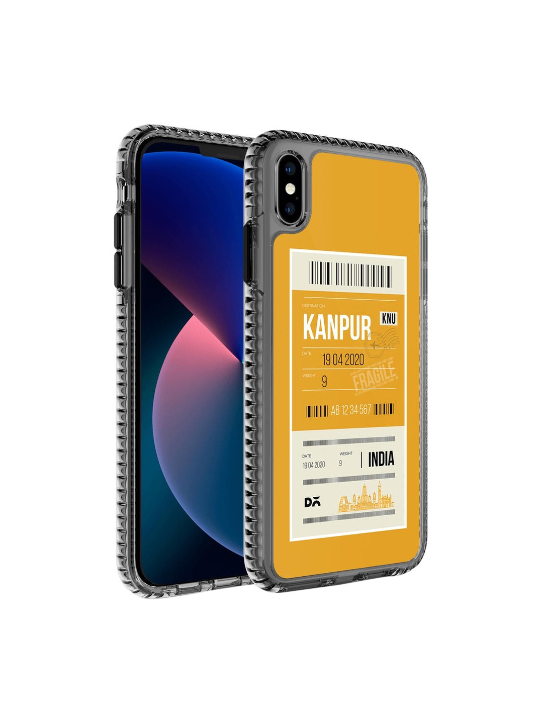 

DailyObjects Orange Kanpur City Tag iPhoneXS Max Back Case