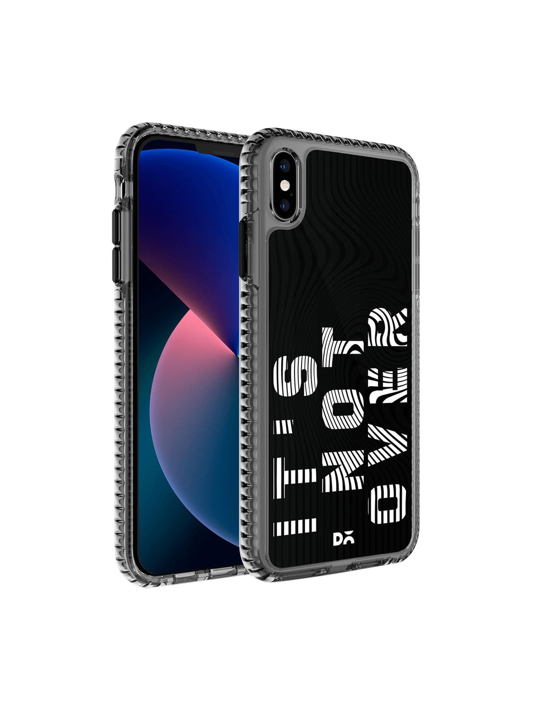 

DailyObjects Black Its Not Over Stride 2.0 iPhone XS Max Back Case