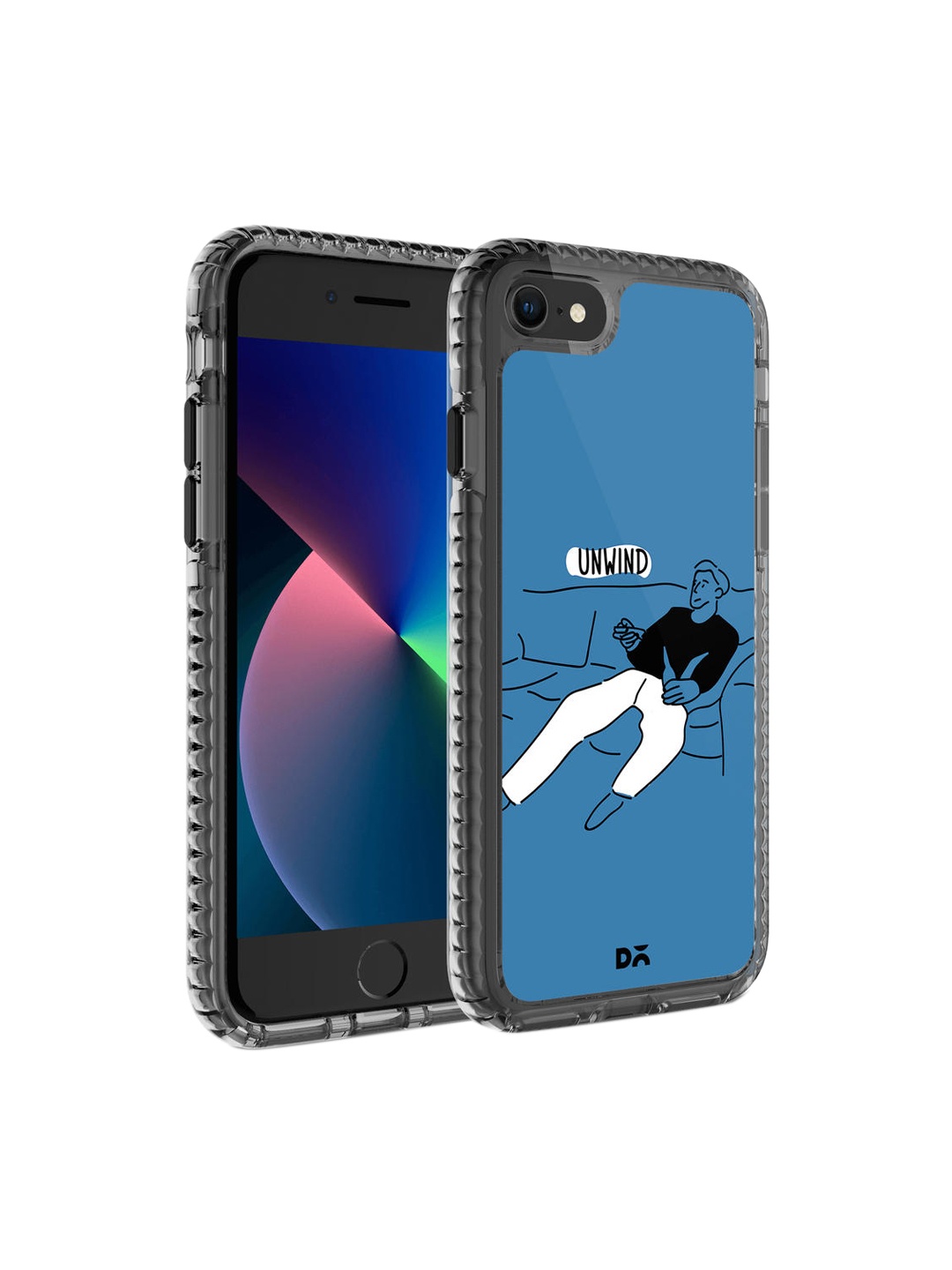 

DailyObjects Blue Unwinder iPhone 7 Back Case
