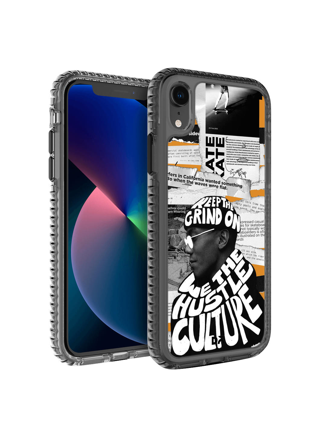 

DailyObjects Unisex Black & Grey We The Hustle Cultre Back Case