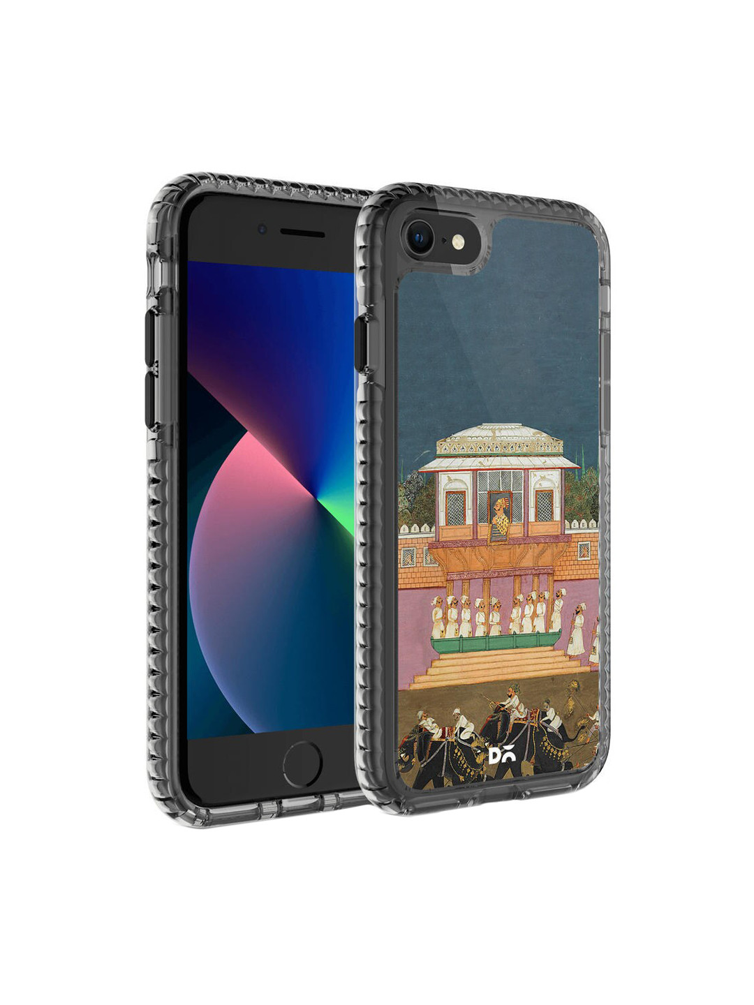 

DailyObjects Blue & Brown Royal Parade iPhone 7 Back Case