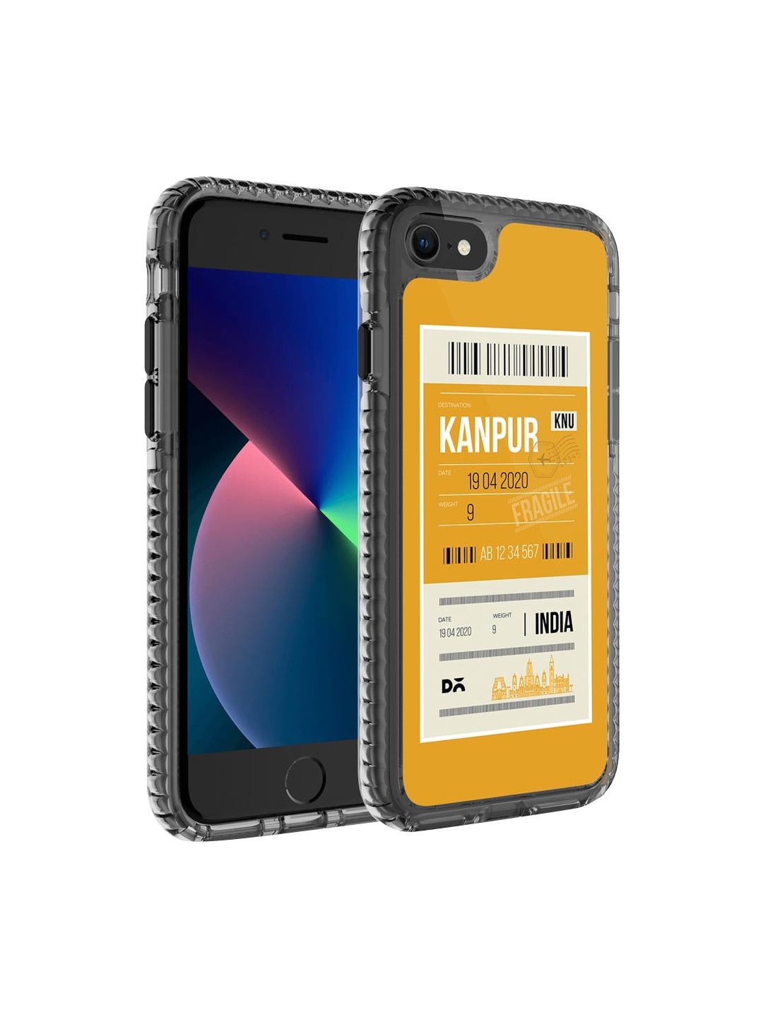 

DailyObjects Yellow & White Kanpur City Tag iPhone SE 2020 Back Case