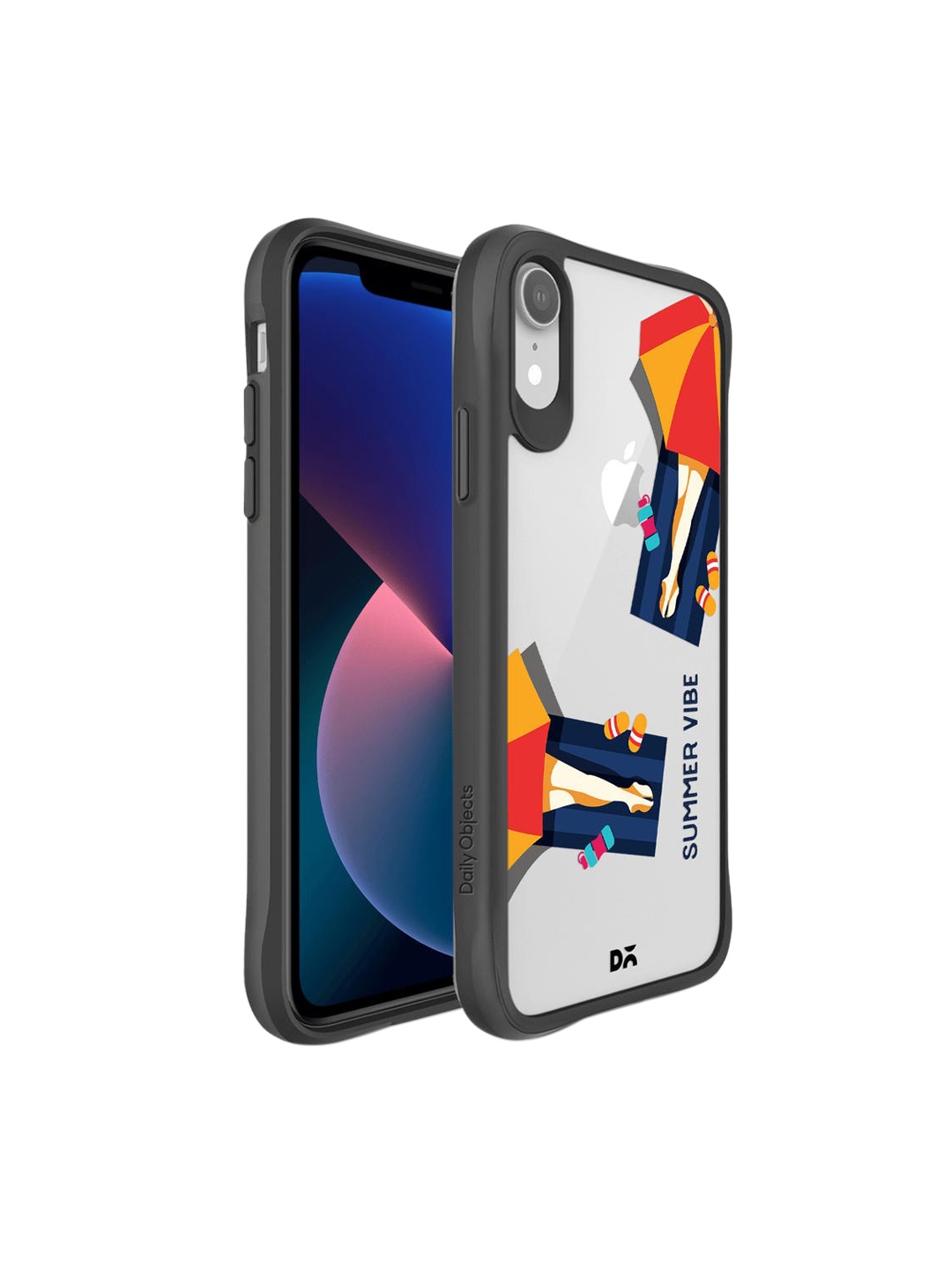 

DailyObjects Black & White Printed iPhone XR Back Case