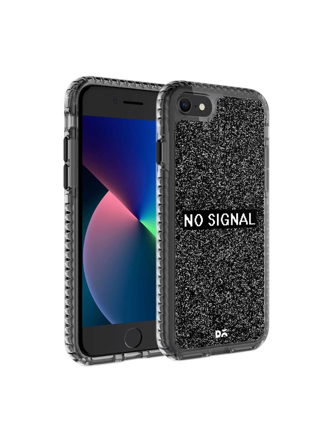 

DailyObjects Black & White Printed No Signal Stride 2.0 iPhone SE 2020 Phone Back Case