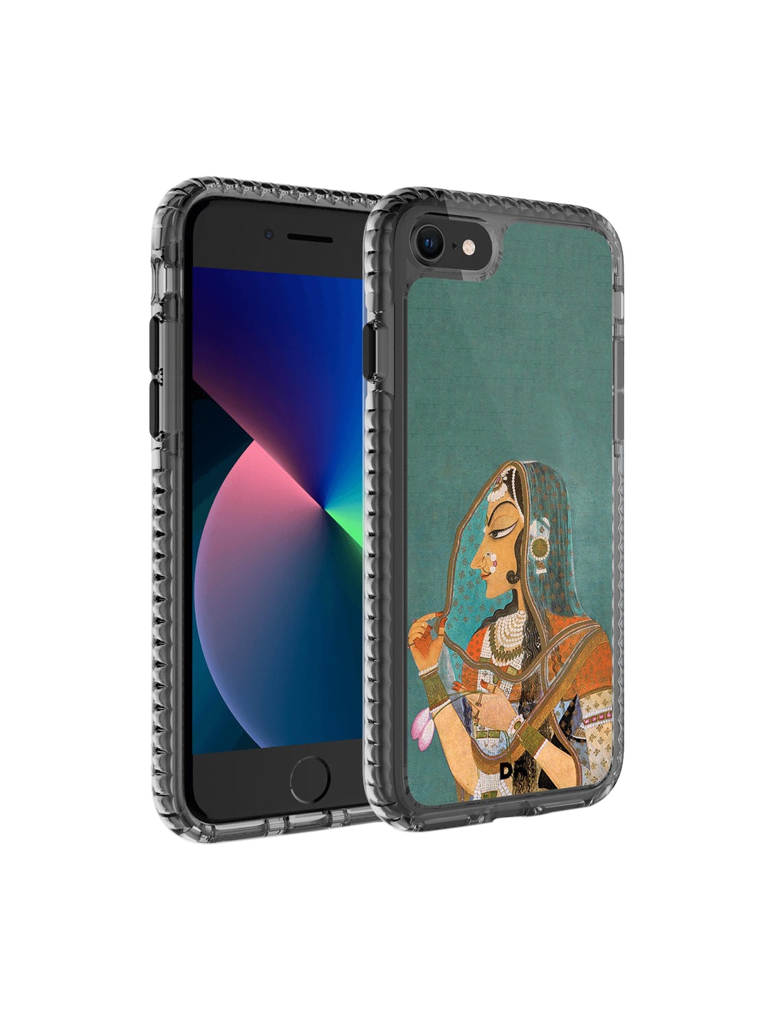 

DailyObjects Woman Multi-Coloured Printed Vieled Woman iPhone 7 Phone Case
