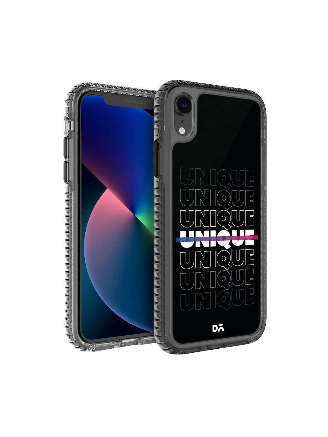 

DailyObjects Black & White Printed Unique Stride 2.0 iPhone XR Phone Back Case