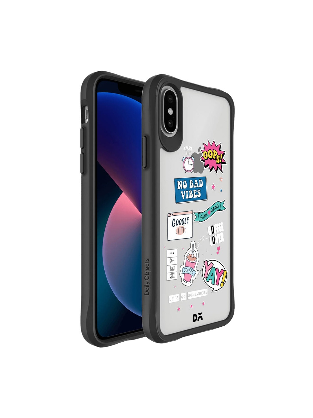 

DailyObjects Multi-Coloured Printed Attitude iPhone XS Max Phone Case