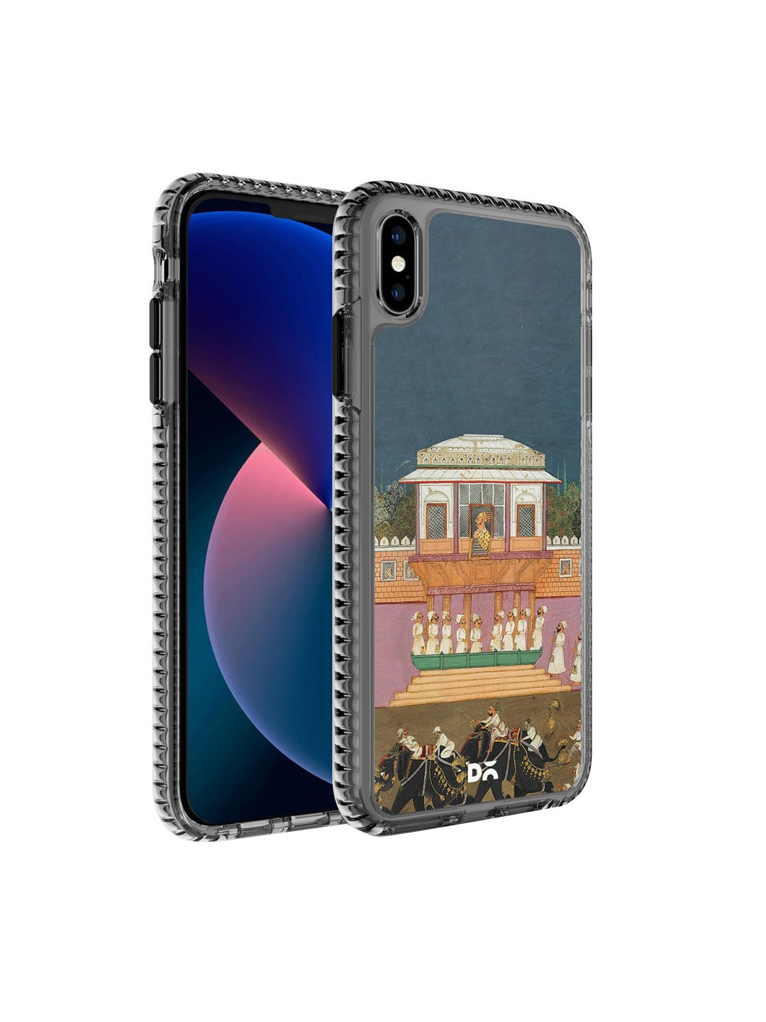 

DailyObjects Blue & Pink Royal Parade Stride 2.0 iPhone XS Max Back Case