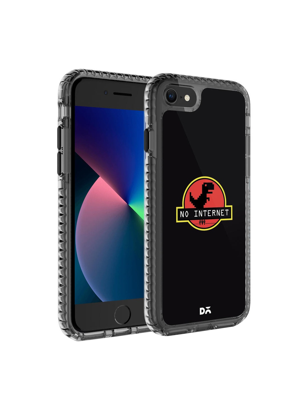 

DailyObjects Black & Red No Internet iPhone 7 Mobile Case