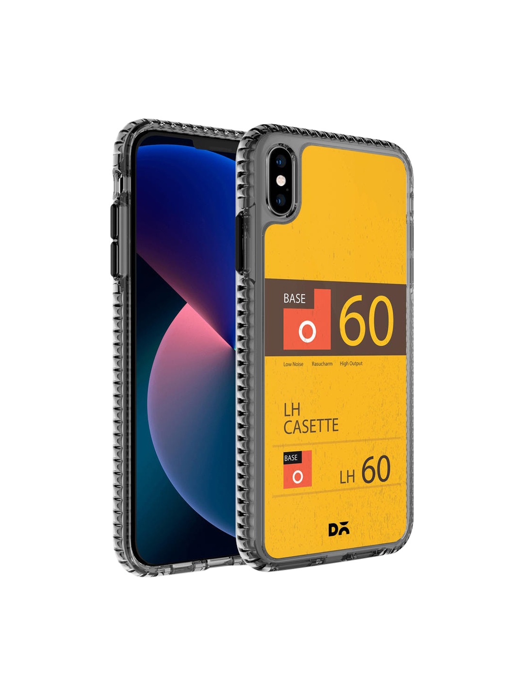 

DailyObjects Yellow & Brown LH Cassette Stride 2.0 iPhone X Back Case