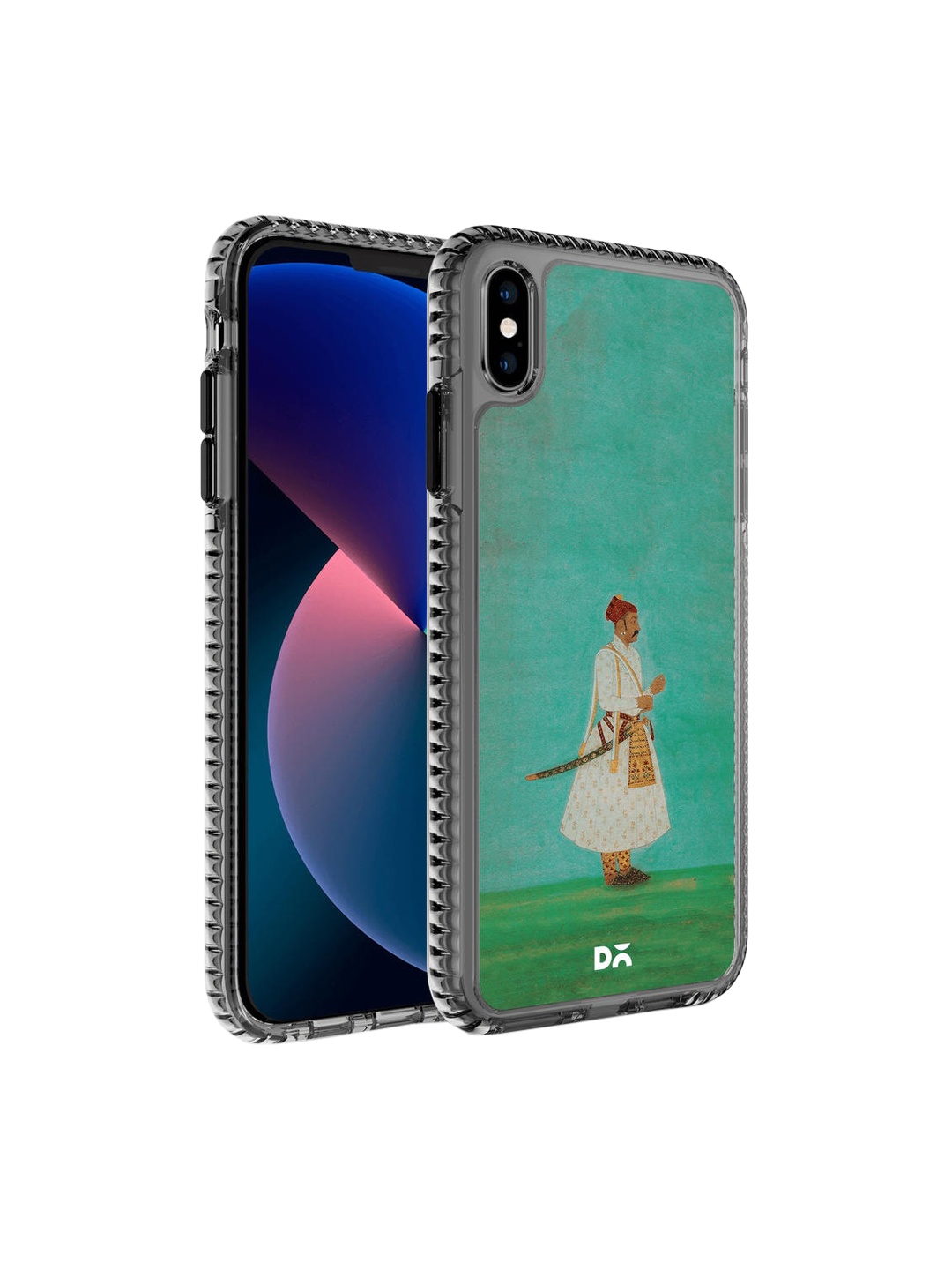 

DailyObjects Blue Rajput Warrior Full Stride 2.0 iPhone XS Case Cover