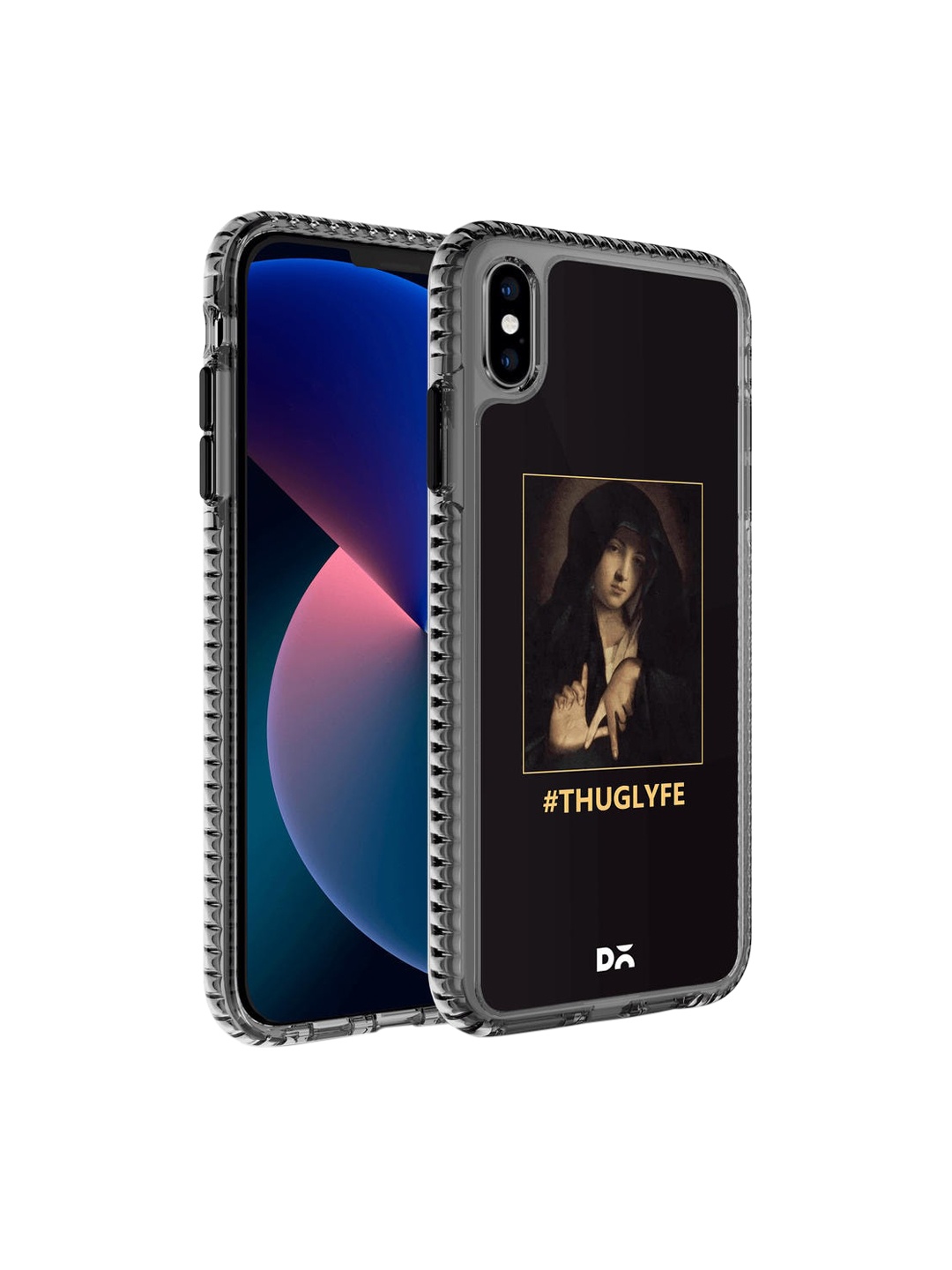 

DailyObjects Black & Yellow Thug Lyfe iPhone XS Mobile Case