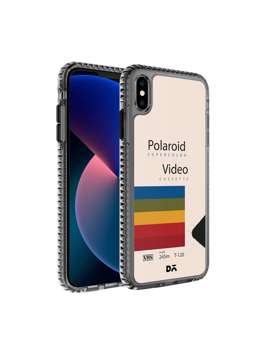

DailyObjects Pink & Red Polaroid VHS 2.0 iPhone XS Back Case