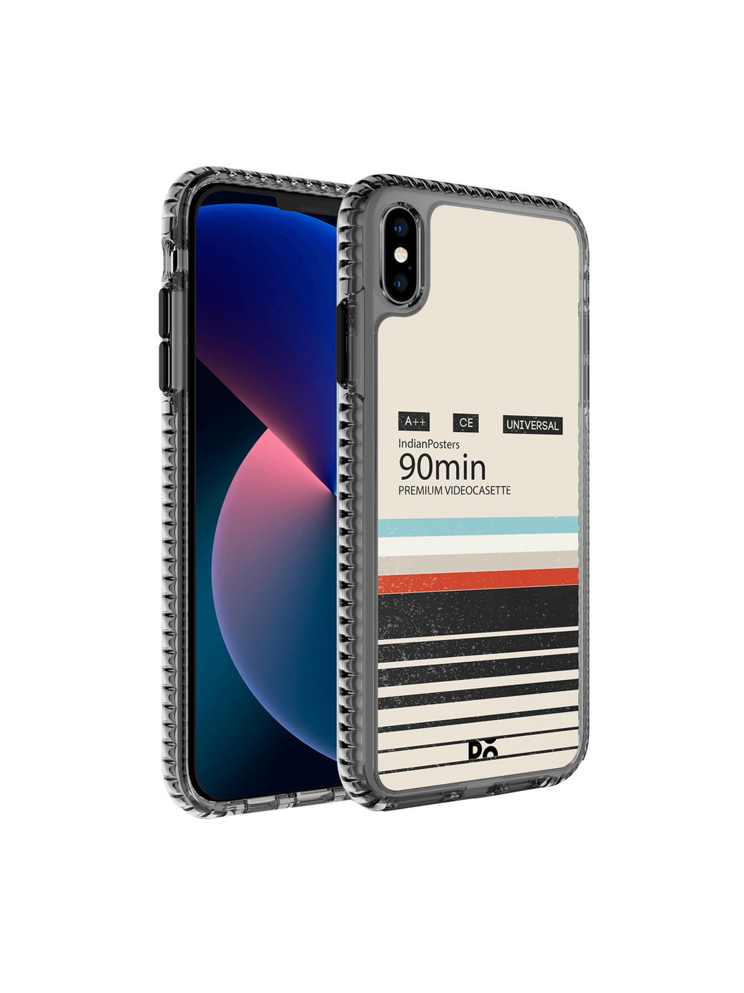 

DailyObjects Black & White Premium Indian Posters Stride iPhone x Back Case