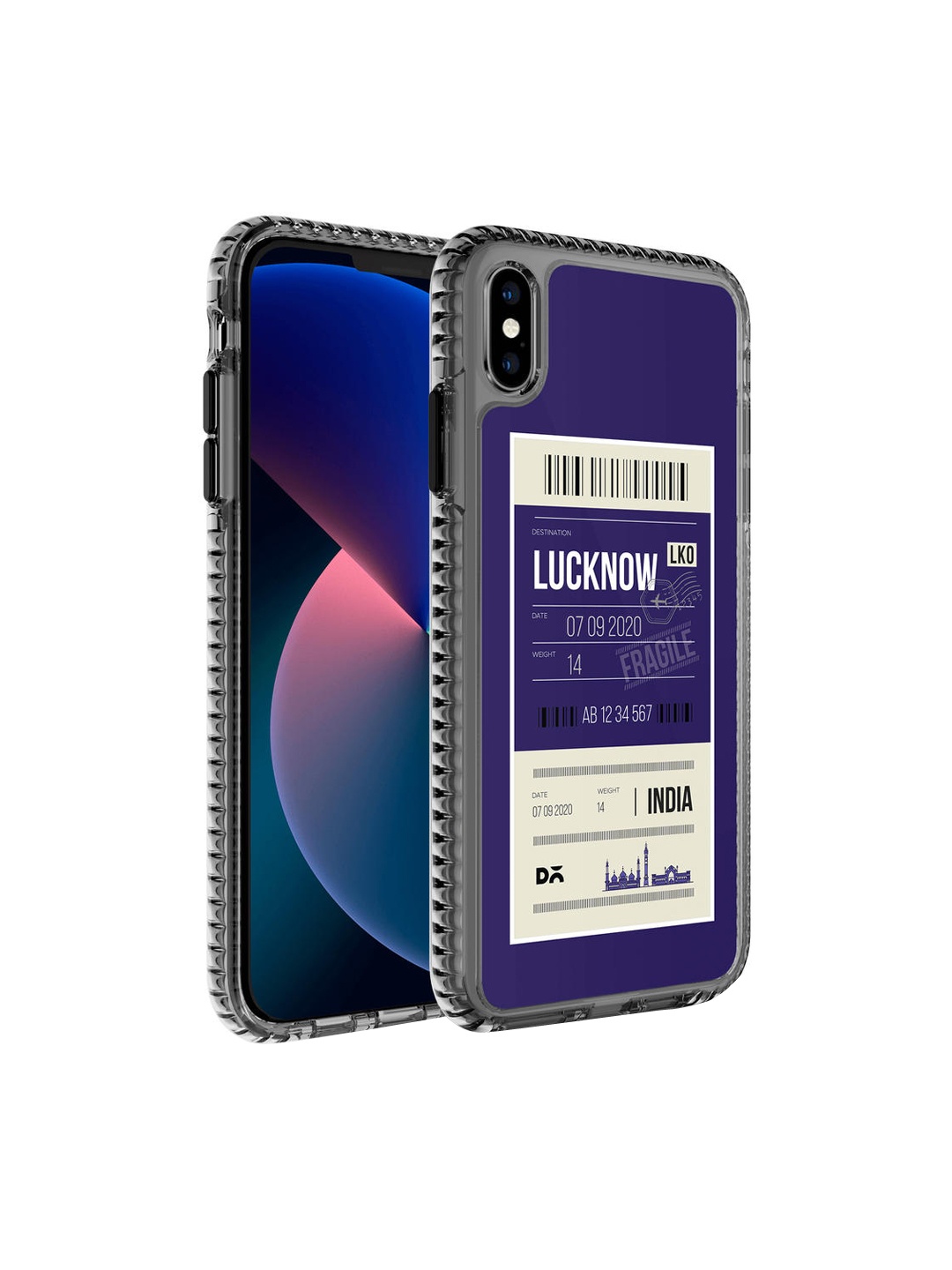 

DailyObjects Blue & White Lucknow City iPhone XS Back Case