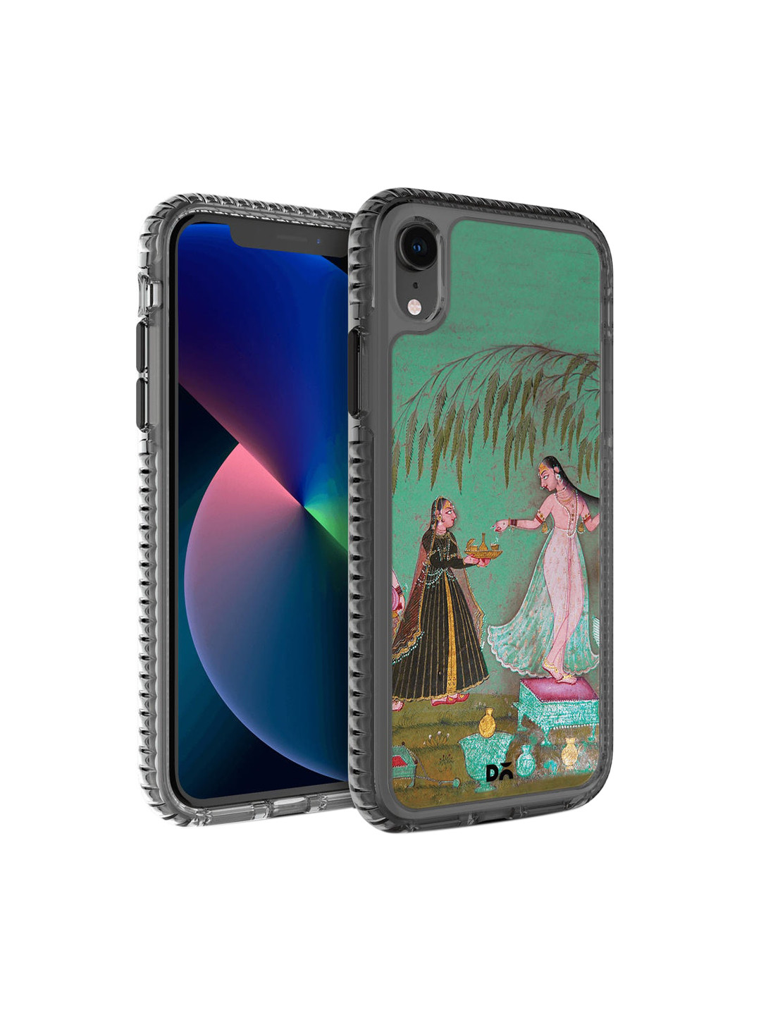 

DailyObjects Green Printed iPhone XR Phone Case