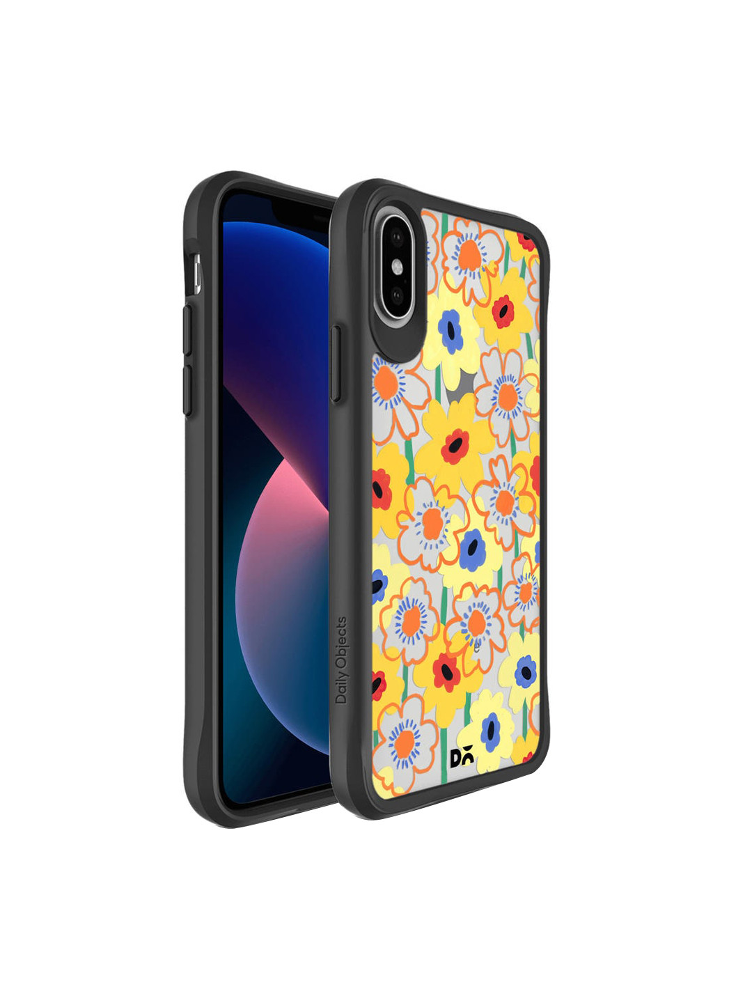 

DailyObjects Yellow & White Sunflower Nostalgia iPhone X Back Case