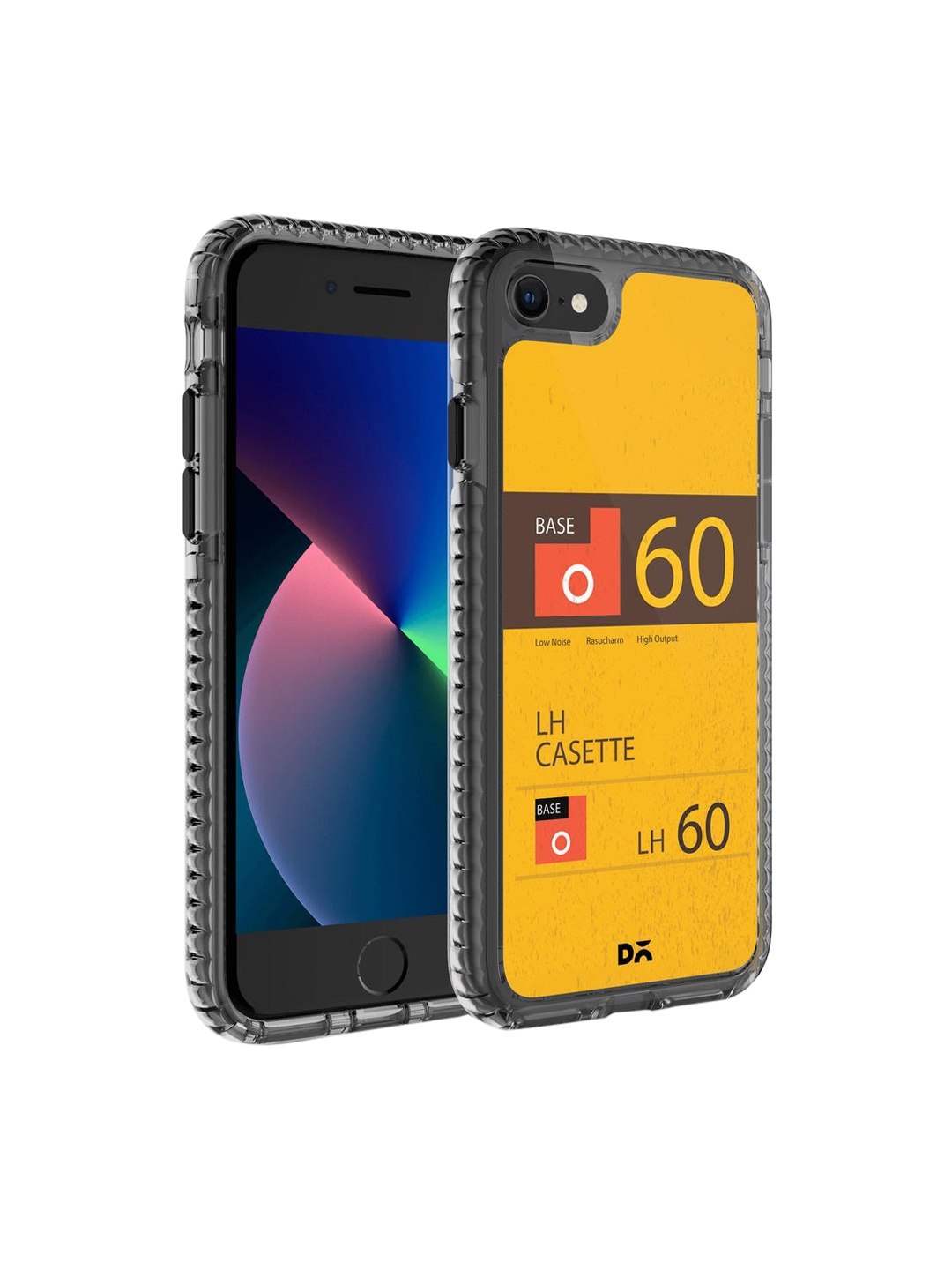

DailyObjects Yellow & Brown LH Cassette Stride 2.0 iPhone 8 Back Case