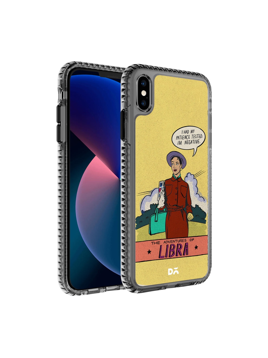 

DailyObjects Yellow & Red Libra iPhone XS Back Case
