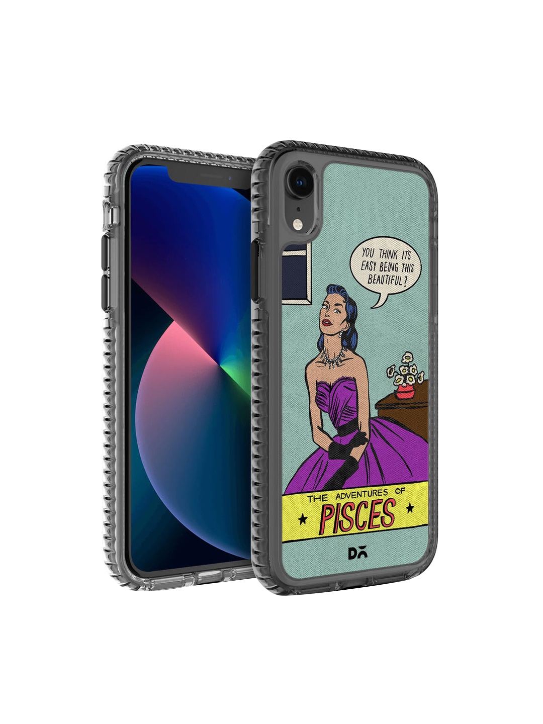 

DailyObjects Grey & Purple Pisces Stride 2.0 iPhone XR Phone Case