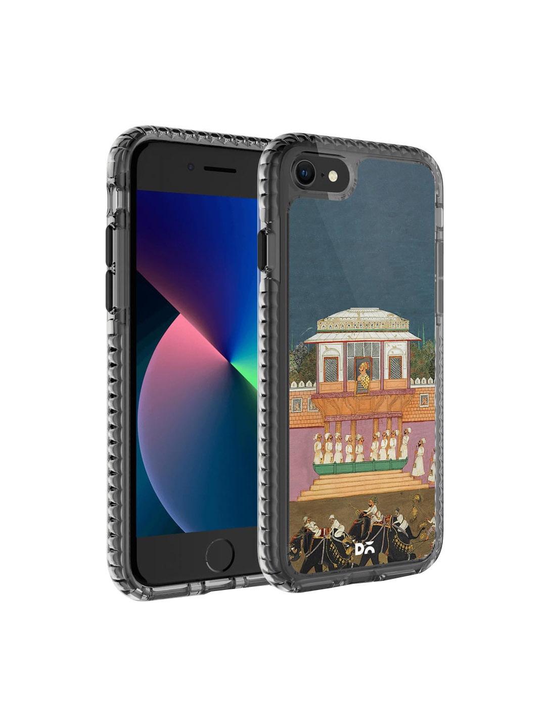 

DailyObjects Blue Printed iPhone 8 Phone Case