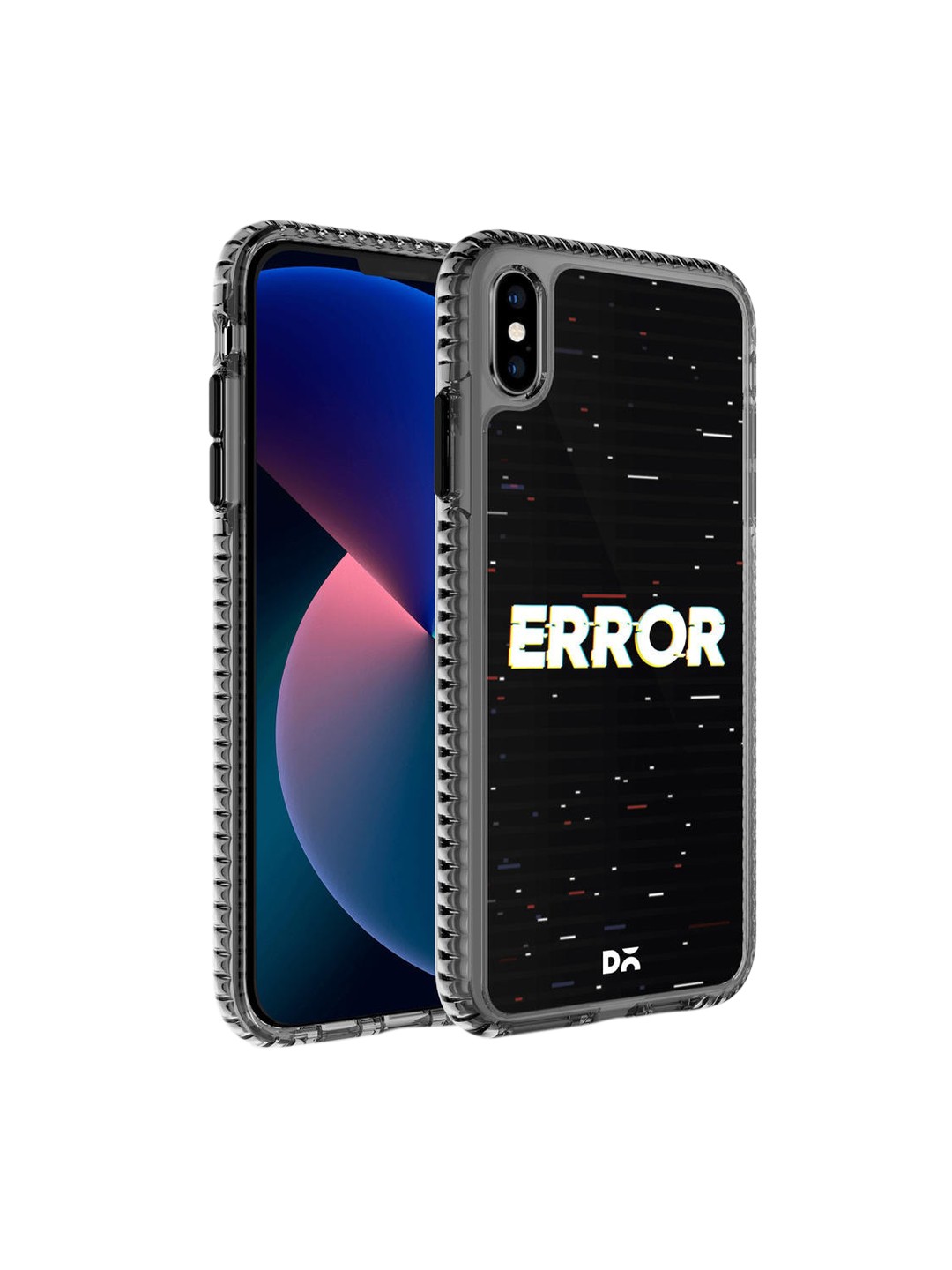 

DailyObjects Black & White System Error Stride 2.0 iPhone XS Max Back Case