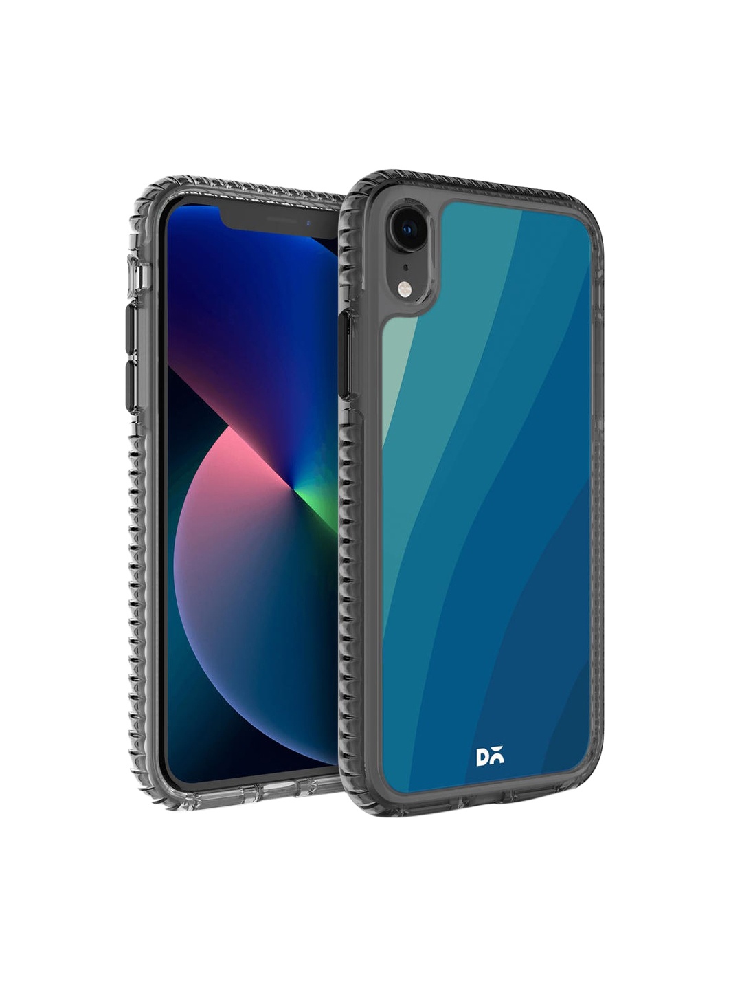 

DailyObjects Blue & Green Sea Waves iPhone XR Back Case