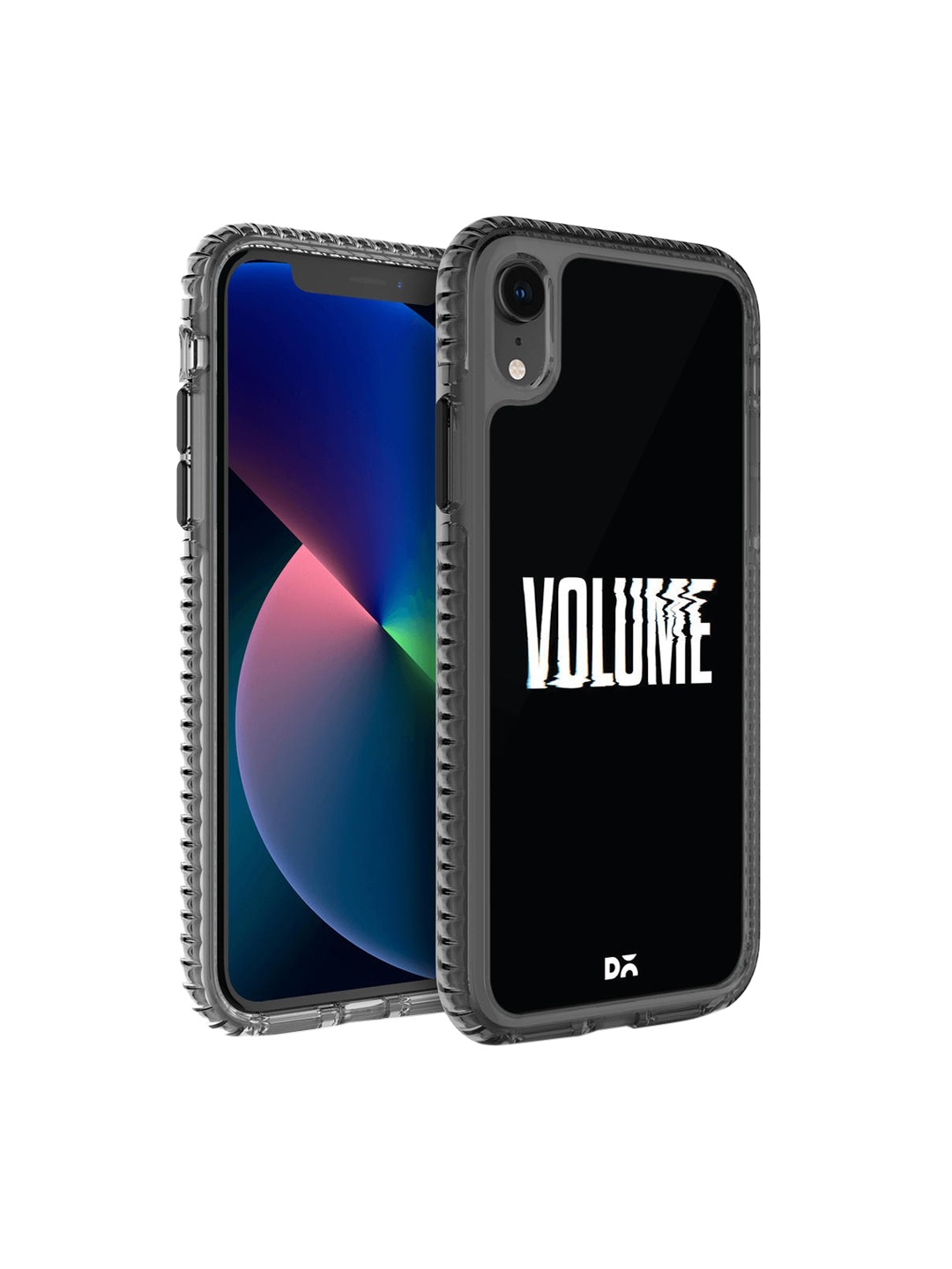 

DailyObjects Black & White Max Volume iPhone XR Back Case