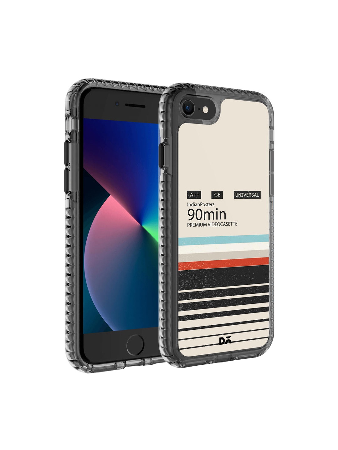 

DailyObjects Off-White & Red Premium Indian Posters iPhone 7 Mobile Case