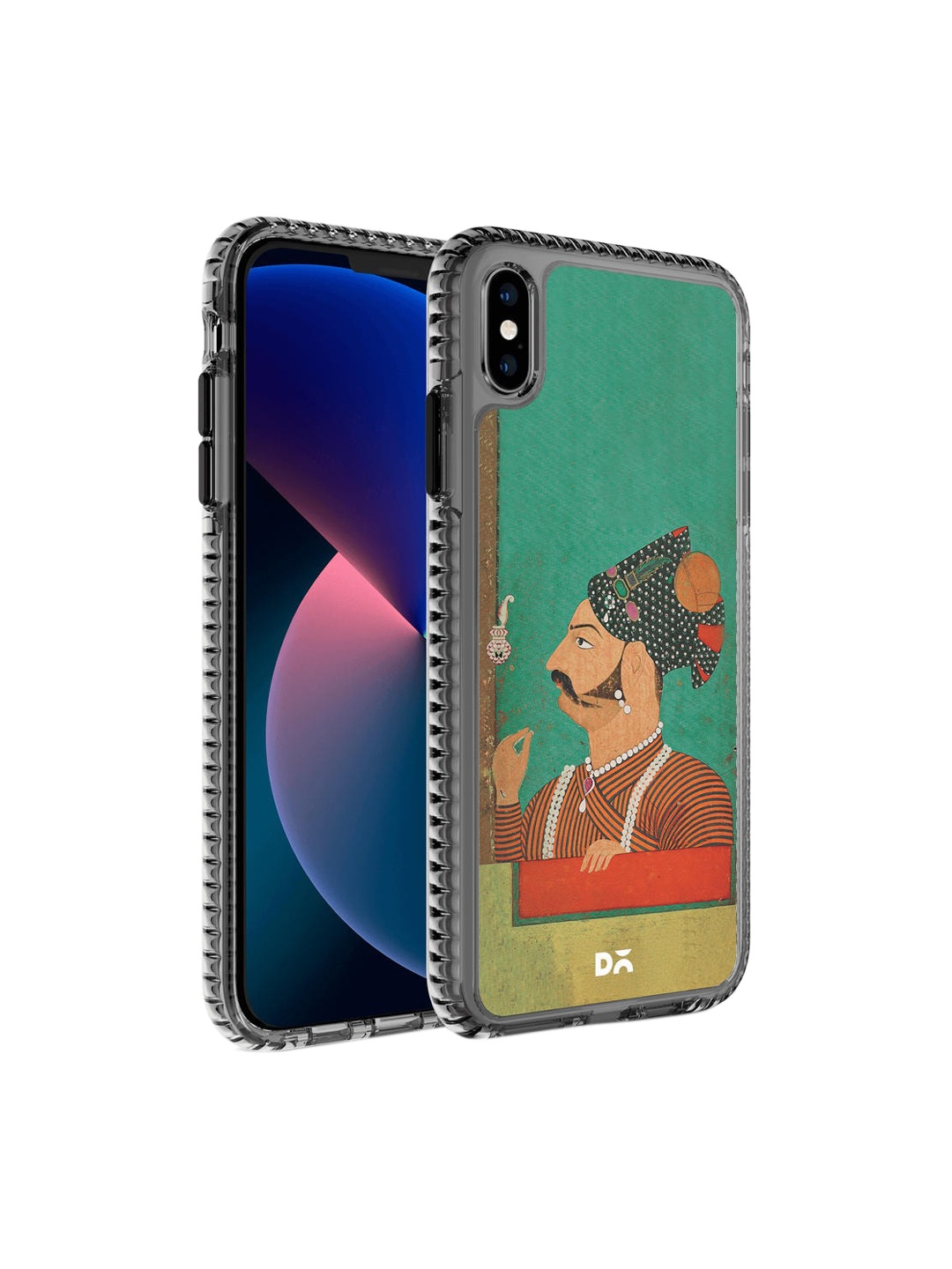 

DailyObjects Green & Brown Rajput Facial Hair Stride 2.0 iPhone XS Max Back Case