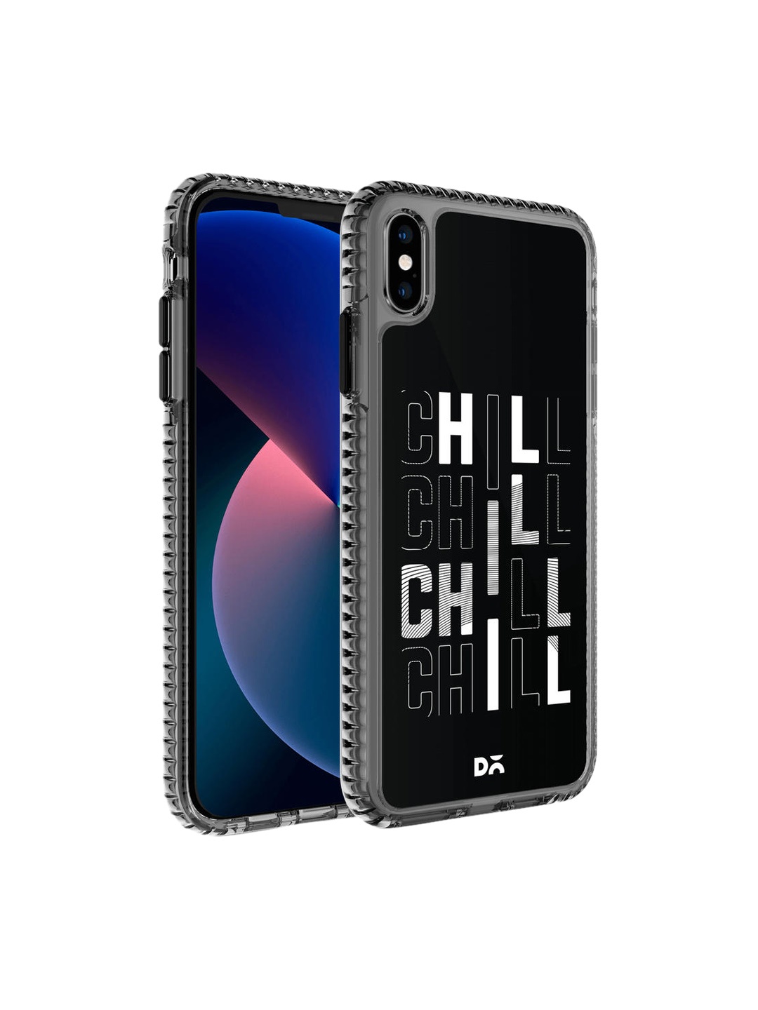 

DailyObjects Black & White Lets Chill Stride 2.0 iPhone XS Max Back Case